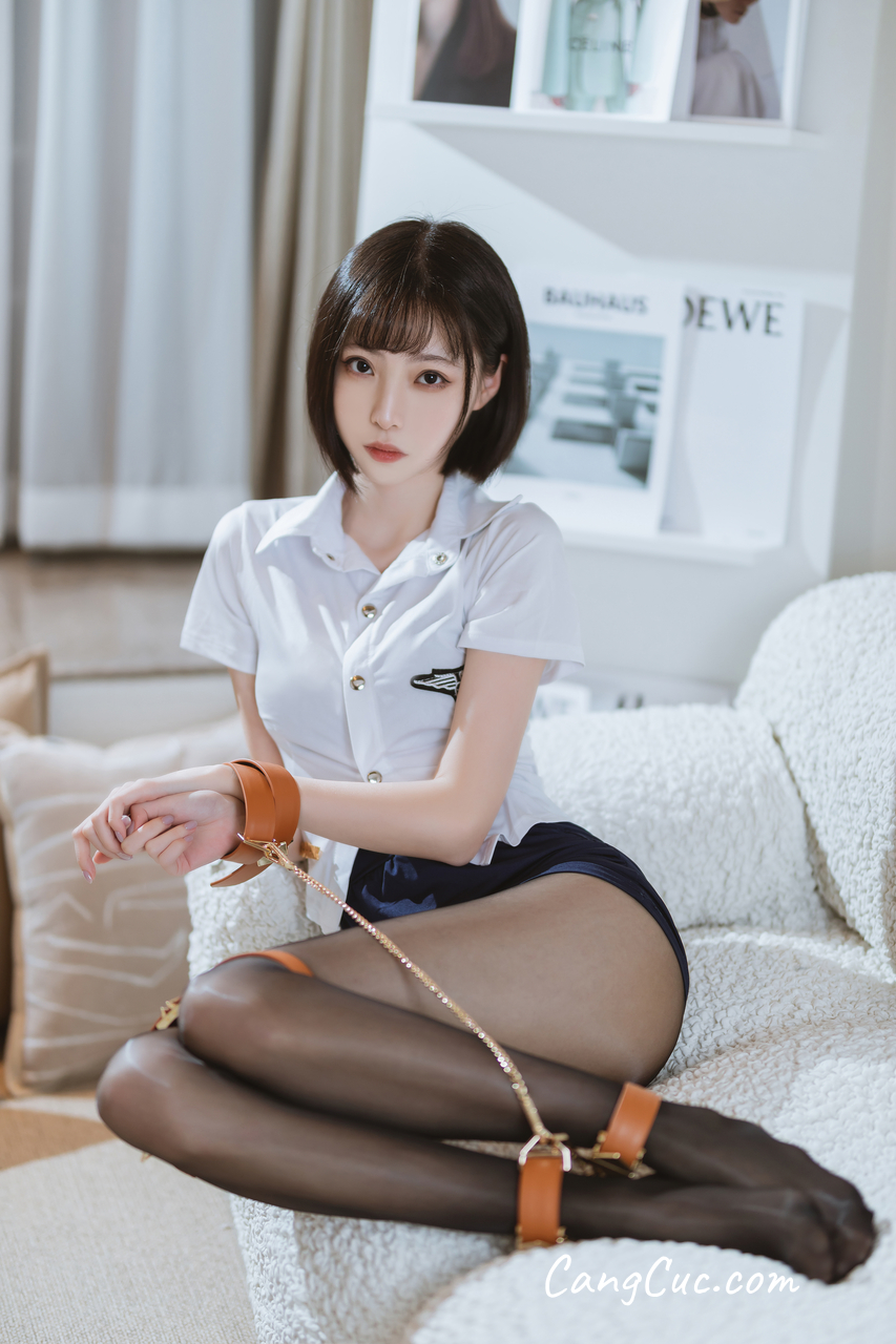 Coser@许岚LAN – 束缚黑丝